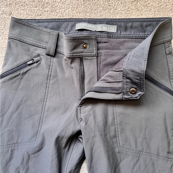 Mens Icebreaker Merino Outdoor Pants Size 30x31 EUC - Picture 4 of 11